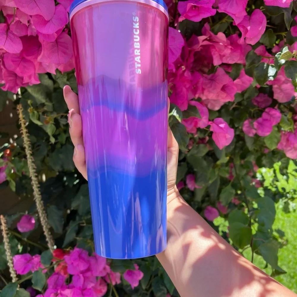 Starbucks 2021 Pink & Purple Geode Tumbler